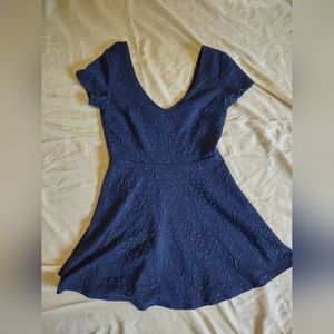 Casual navy blue dress size medium